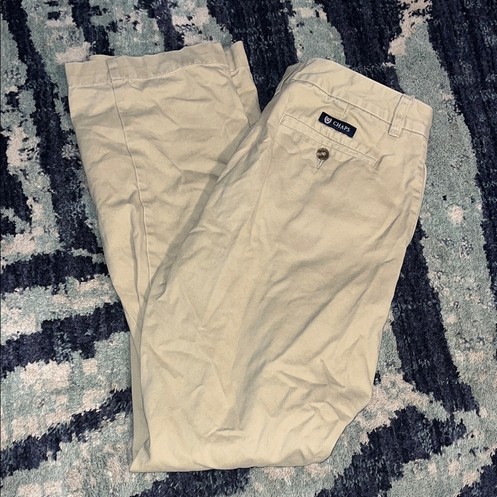 Chaps Men's Khaki Chinos
